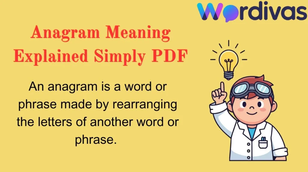 Anagram Meaning Explained Simply PDF