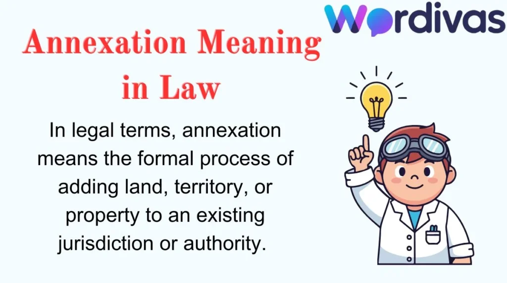 Annexation Meaning in Law