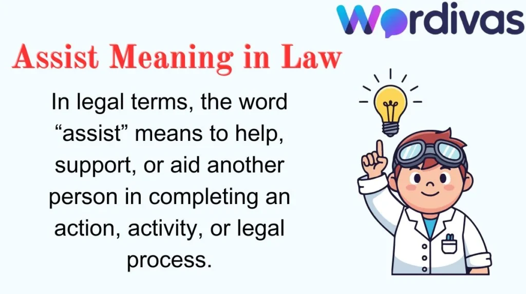 Assist Meaning in Law