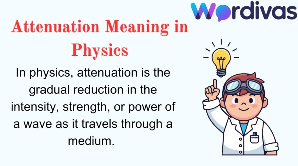 Attenuation Meaning in Physics