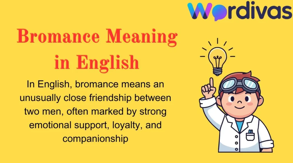 Bromance Meaning in English