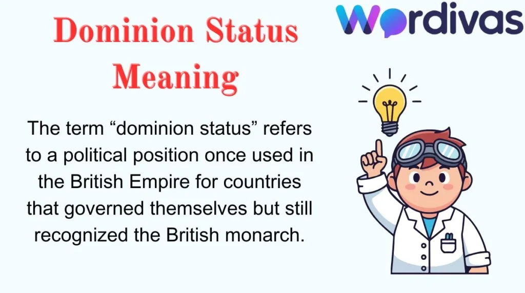 Dominion Status Meaning