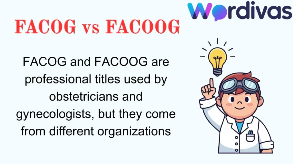 FACOG vs FACOOG