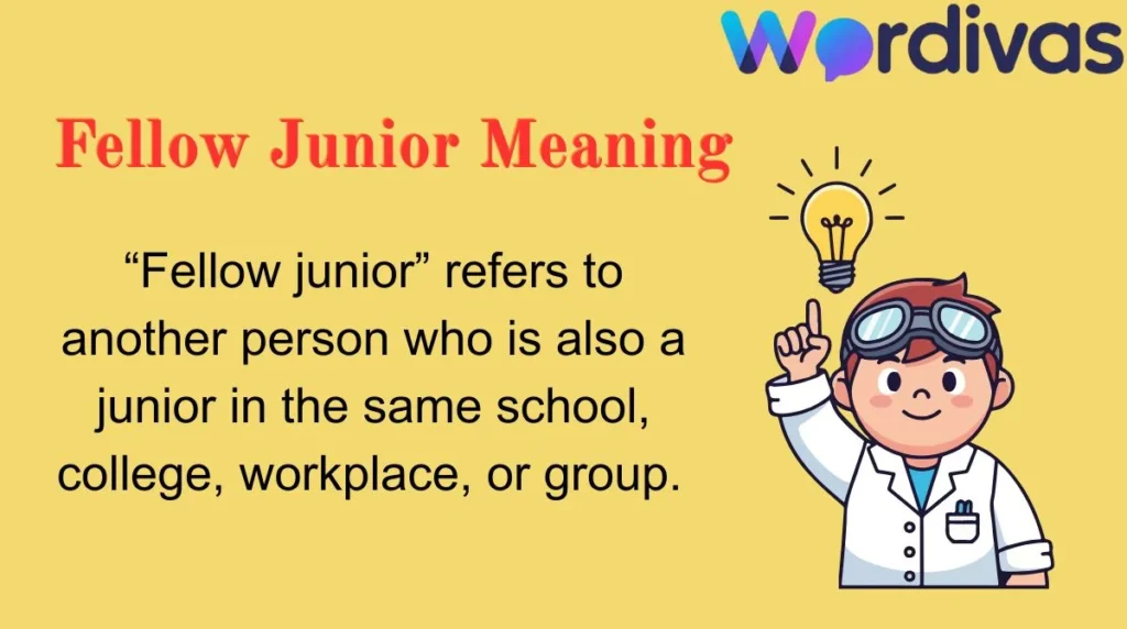 Fellow Junior Meaning