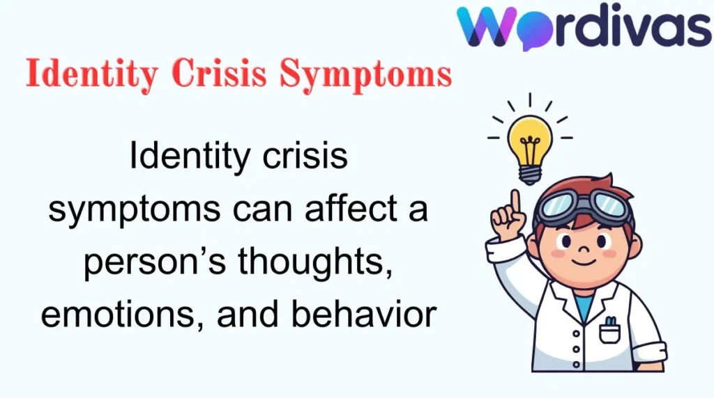 Identity Crisis Symptoms
