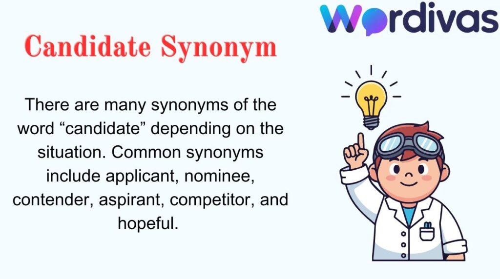 Candidate Synonym