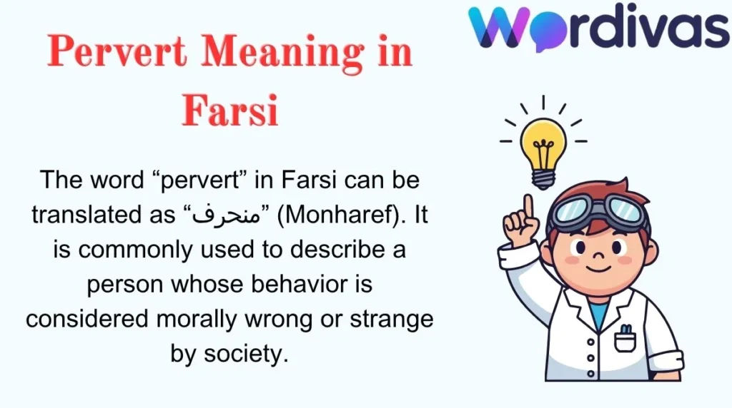 Pervert Meaning in Farsi