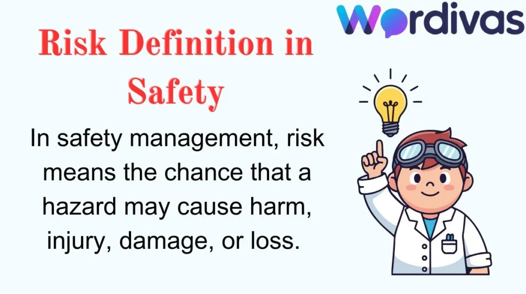 Risk Definition in Safety