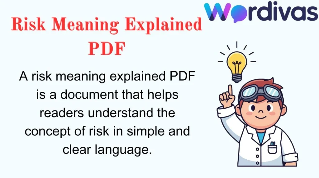 Risk Meaning Explained PDF