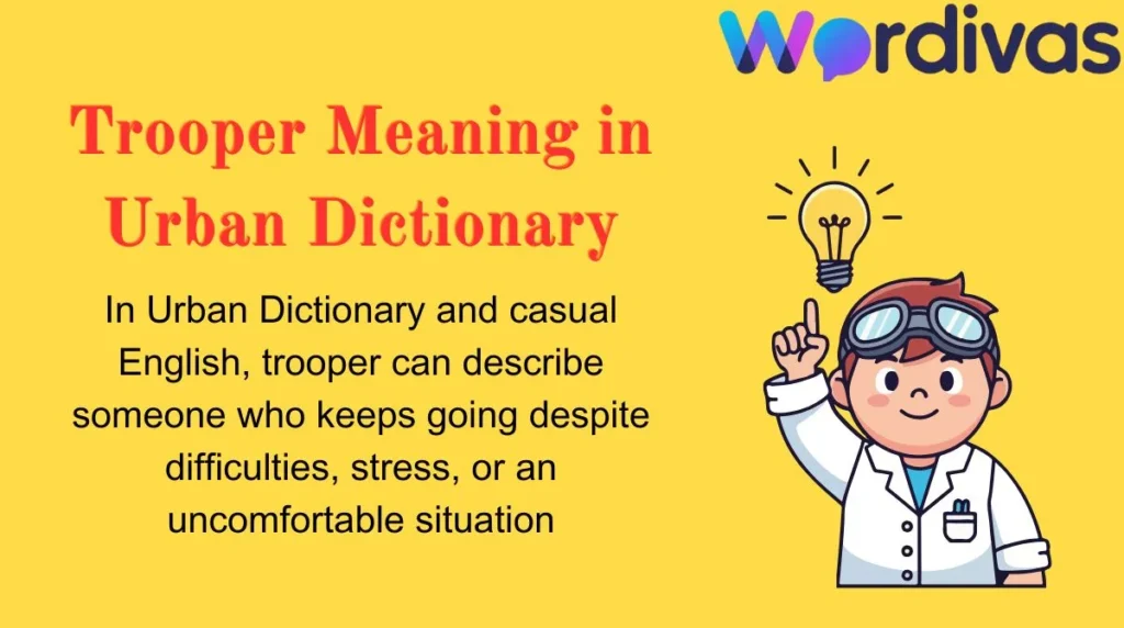 Trooper Meaning in Urban Dictionary