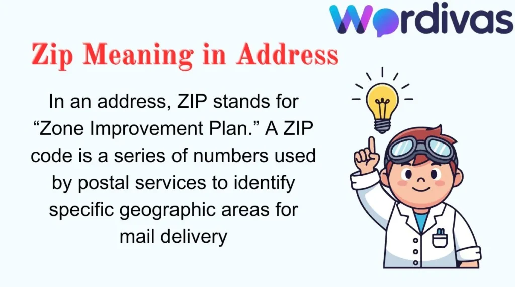 Zip Meaning in Address