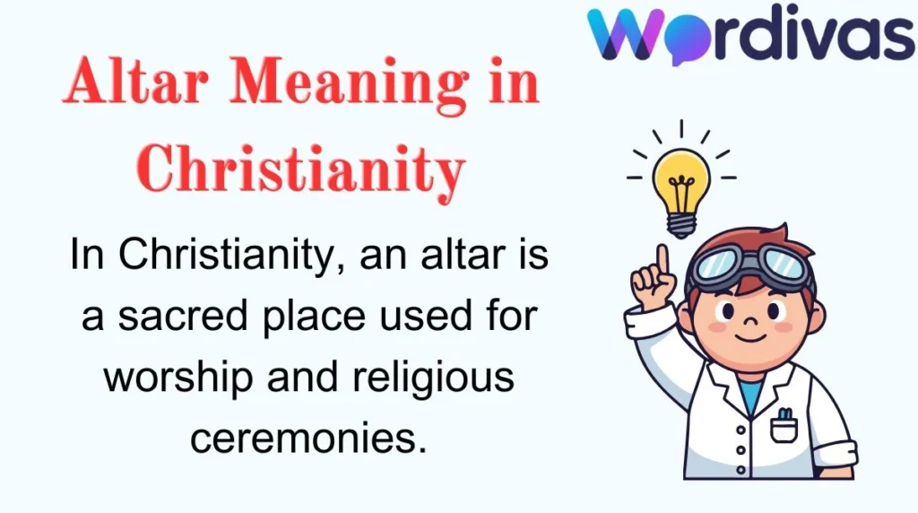 Altar Meaning in Christianity