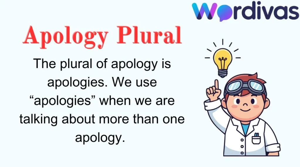 Apology Plural