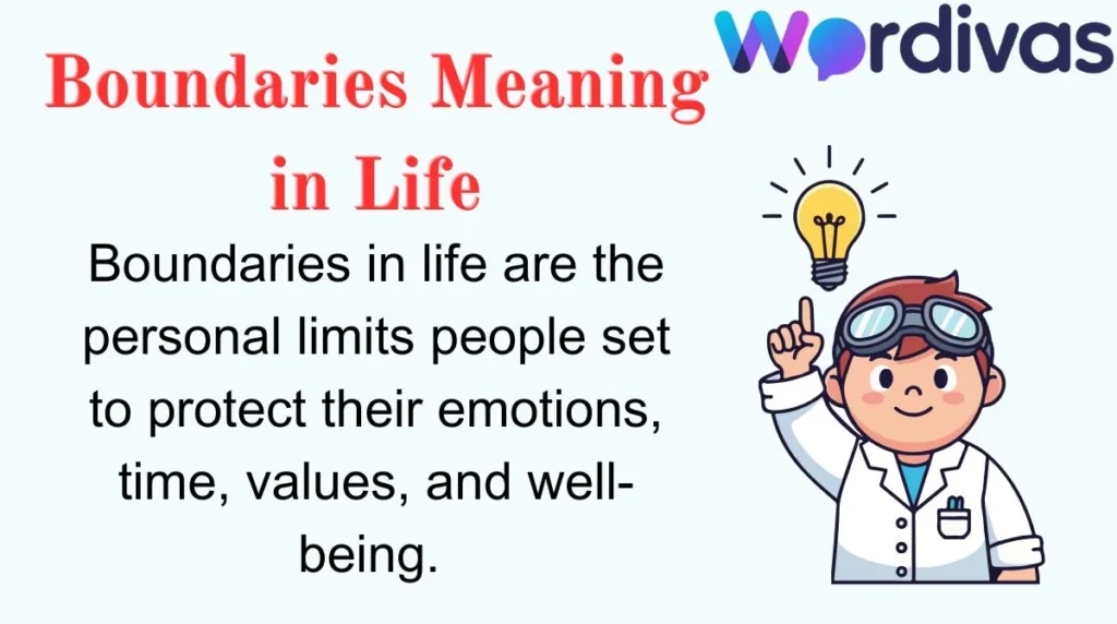 Boundaries Meaning in Life