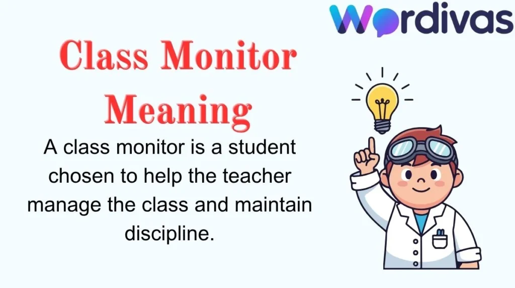 Class Monitor Meaning