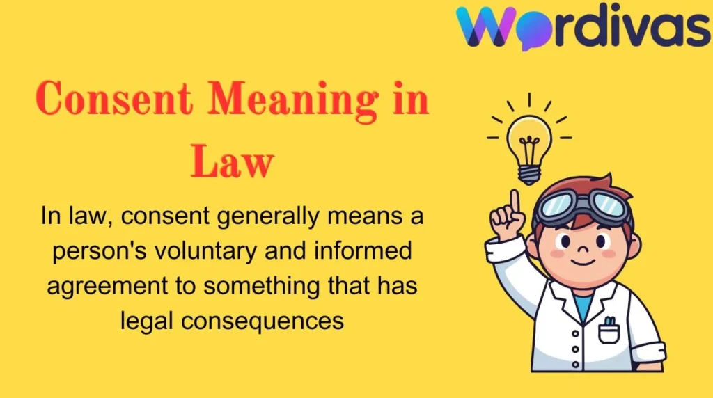 Consent Meaning in Law
