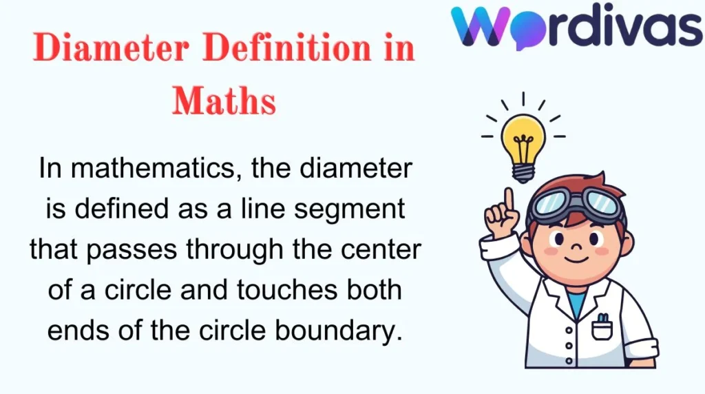 Diameter Definition in Maths