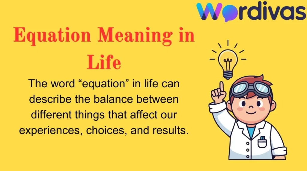 Equation Meaning in Life