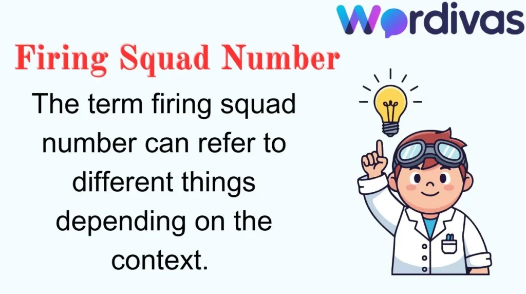 Firing Squad Number