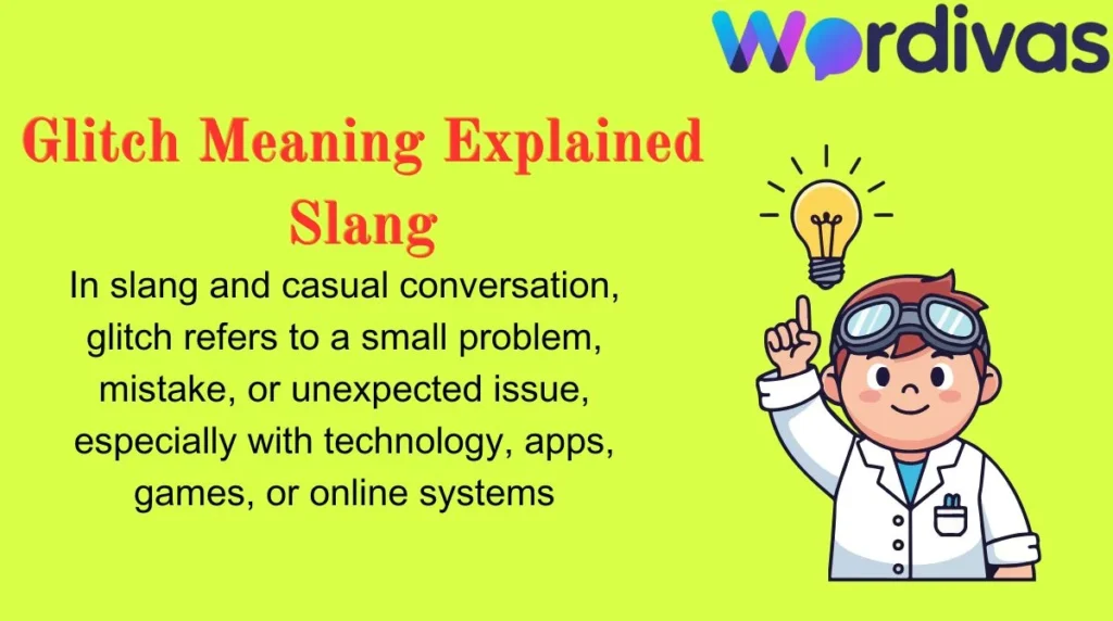 Glitch Meaning Explained Slang