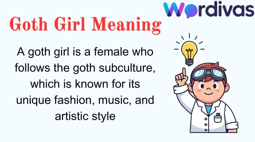 Goth Girl Meaning