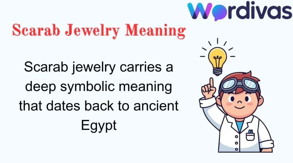 Scarab Jewelry Meaning