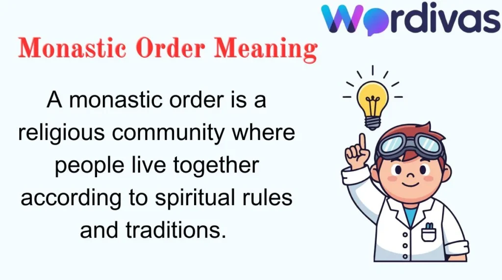 Monastic Order Meaning