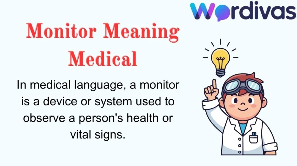 Monitor Meaning Medical
