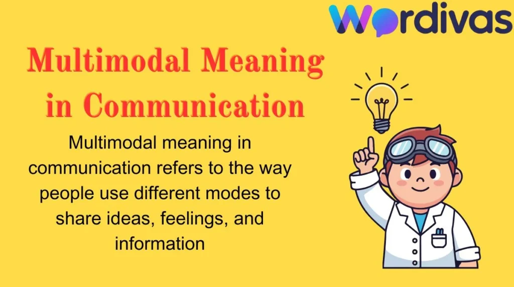 Multimodal Meaning in Communication