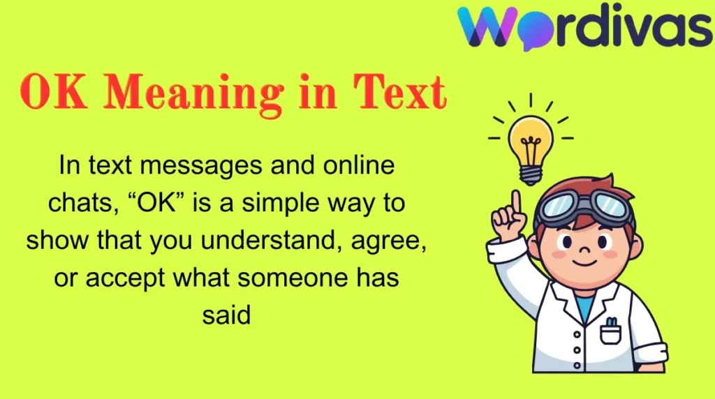 OK Meaning in Text