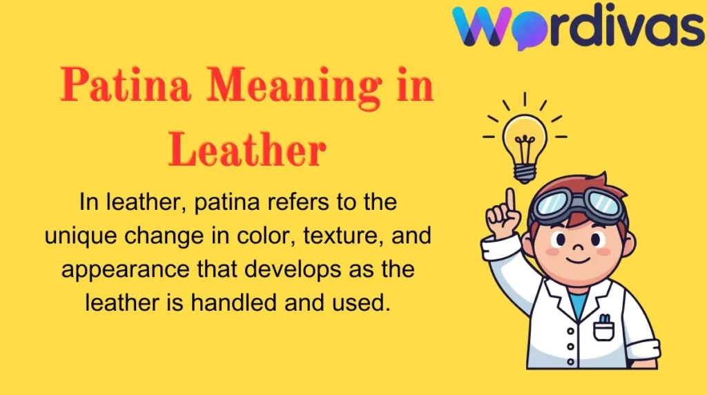 Patina Meaning in Leather