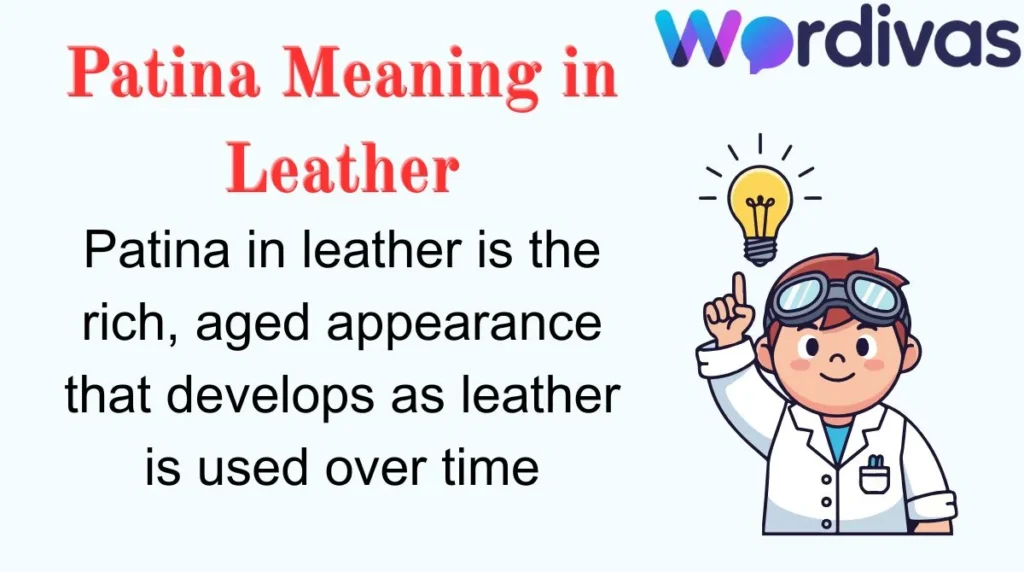 Patina Meaning in Leather