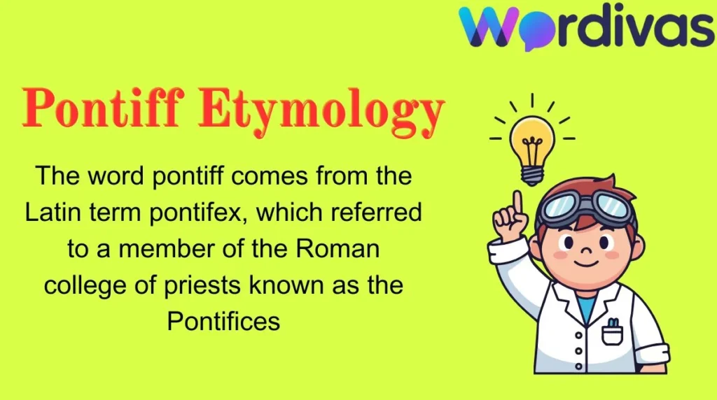 Pontiff Etymology
