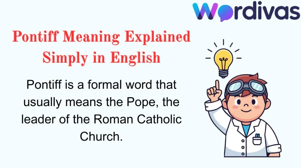 Pontiff Meaning Explained Simply in English