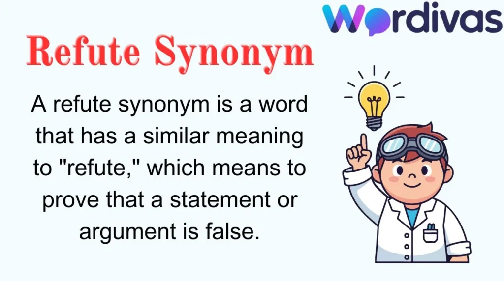Refute Synonym