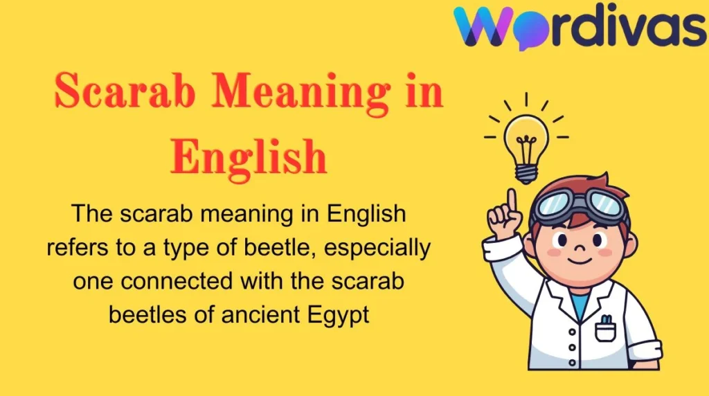 Scarab Meaning in English