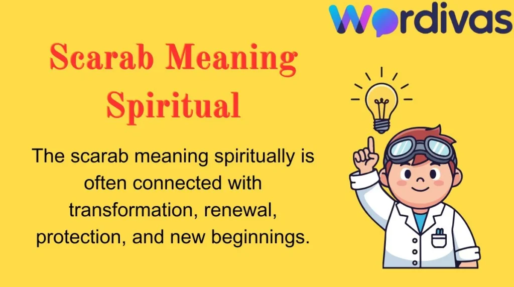 Scarab Meaning Spiritual