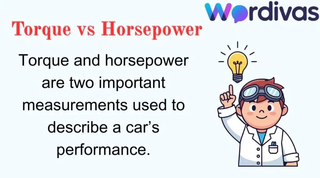 Torque vs Horsepower