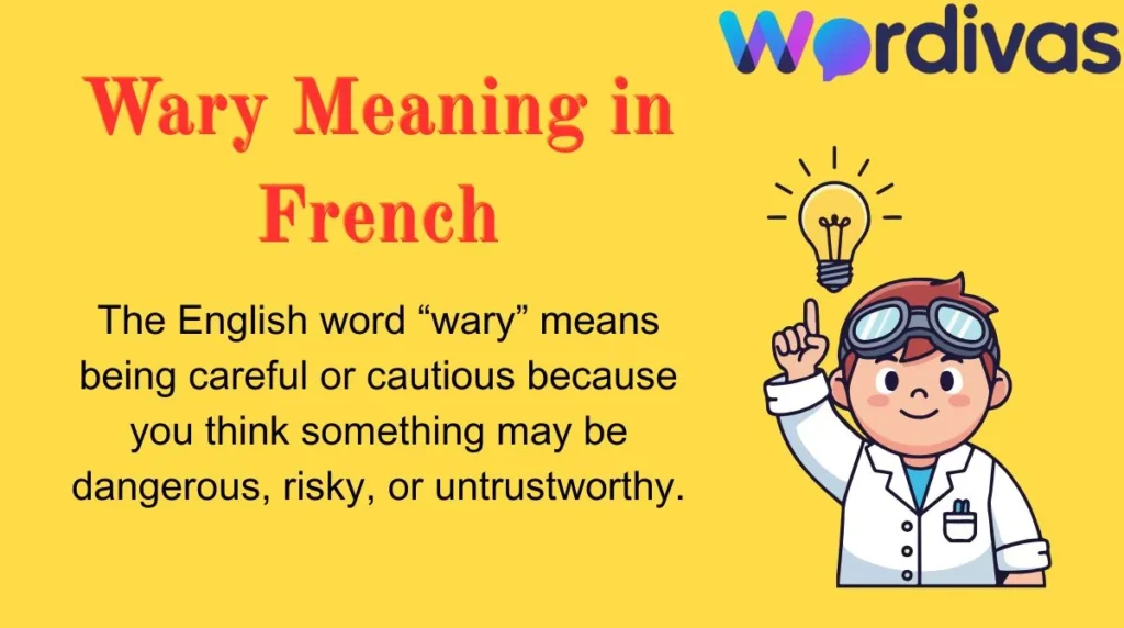 Wary Meaning in French