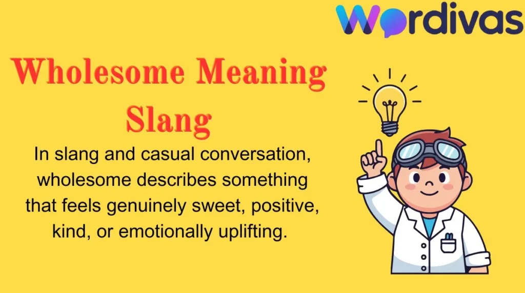 Wholesome Meaning Slang