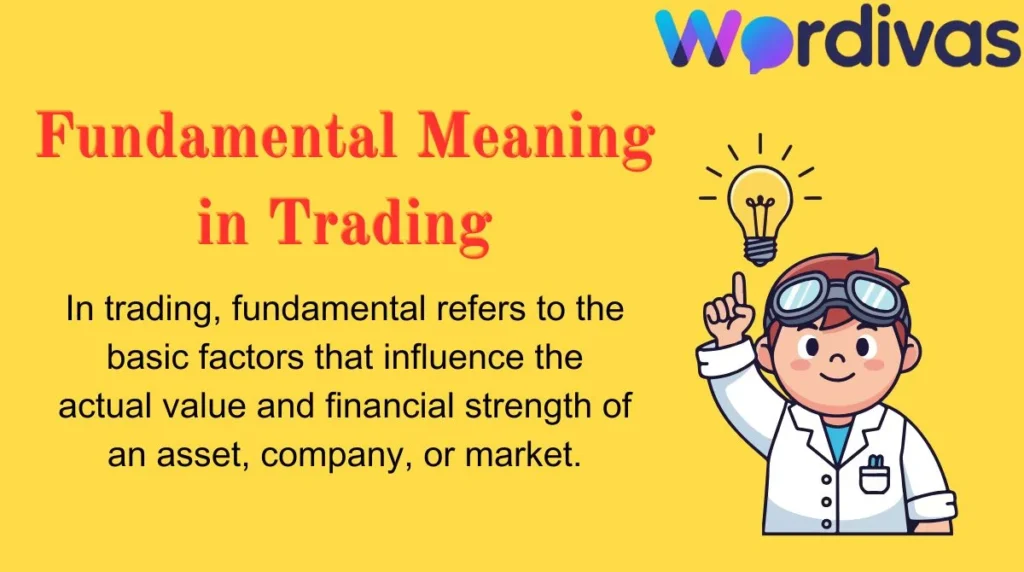 Fundamental Meaning in TradingFundamental Meaning in Trading