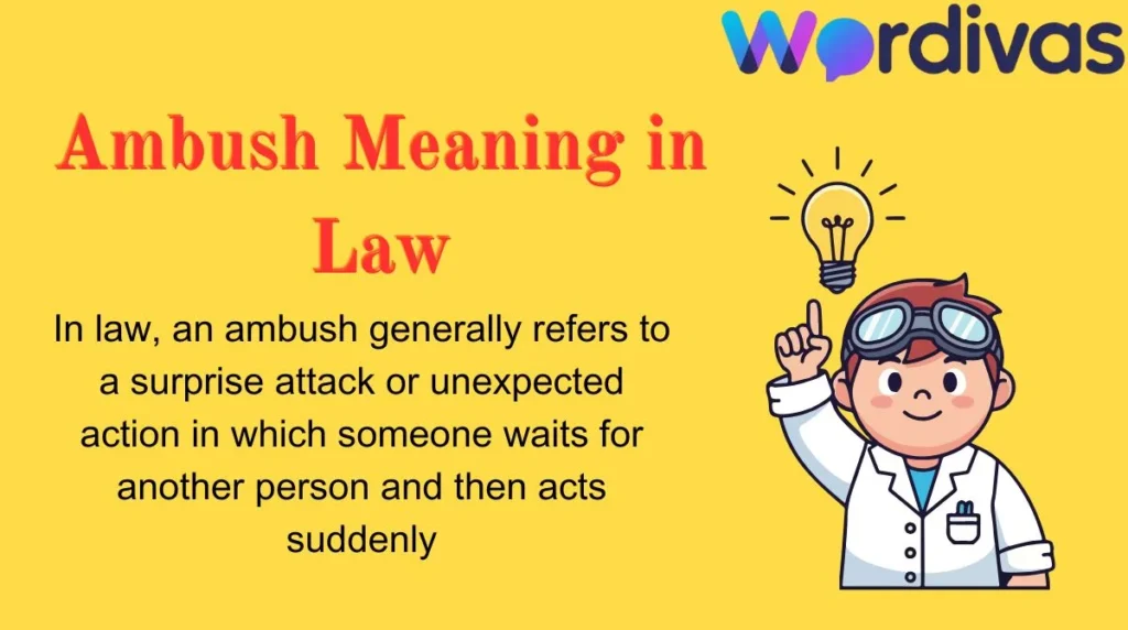 Ambush Meaning in Law