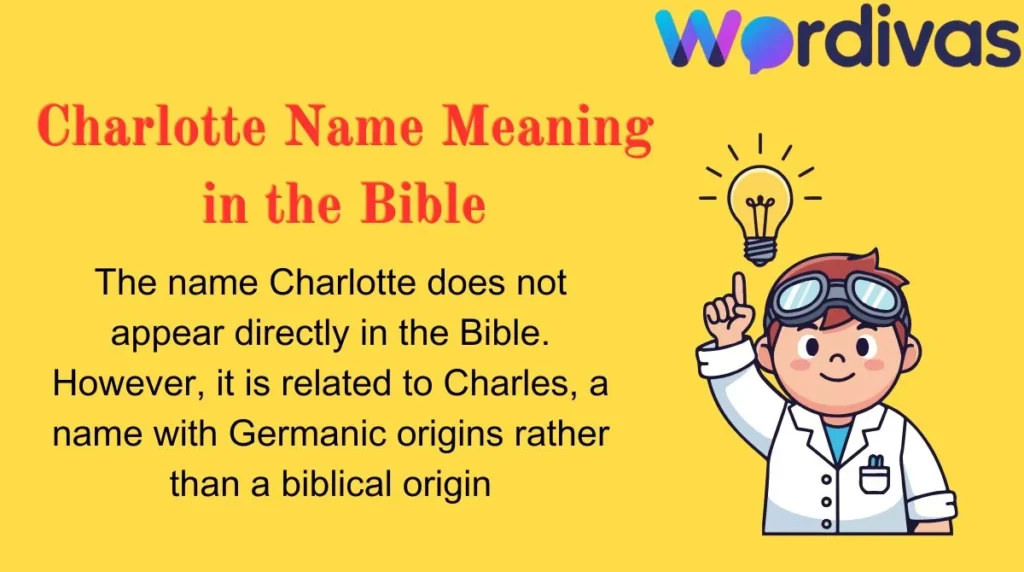 Charlotte Name Meaning in the Bible