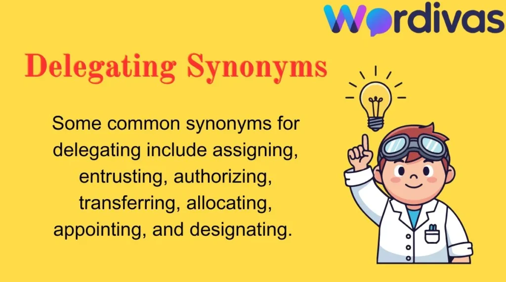 Delegating Synonyms