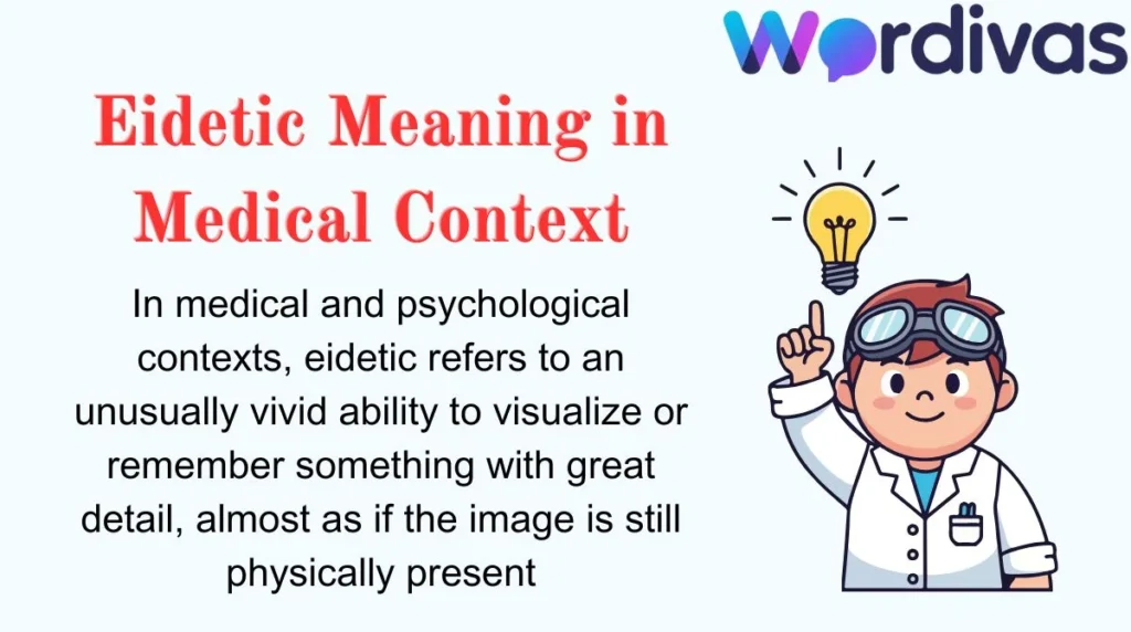 Eidetic Meaning in Medical Context