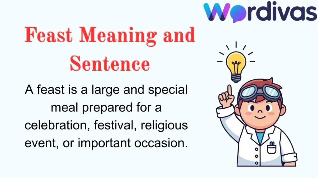Feast Meaning and Sentence