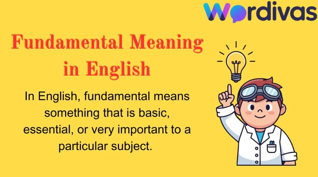 Fundamental Meaning in English