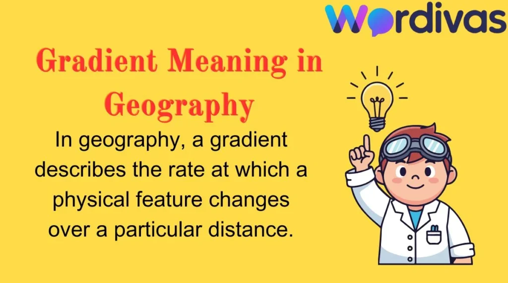 Gradient Meaning in Geography
