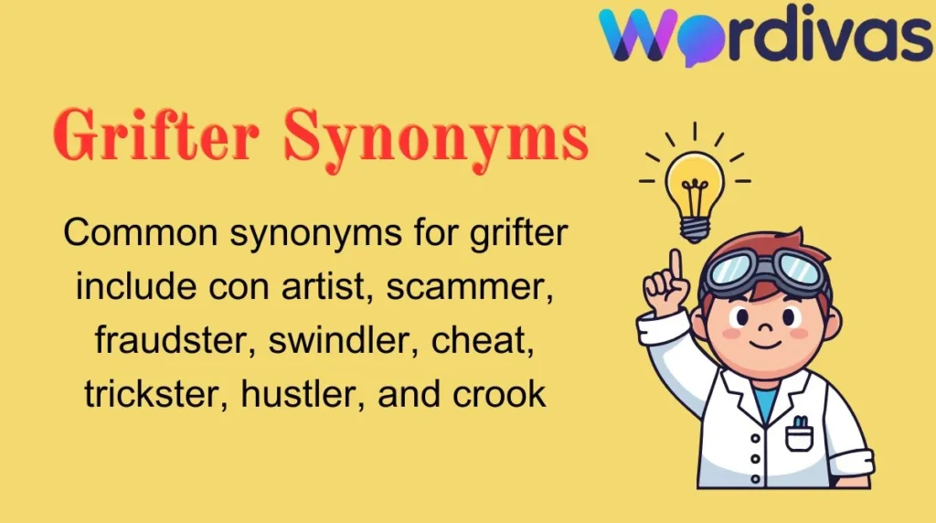 Grifter Synonyms