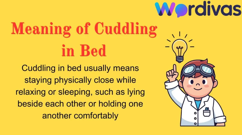 Meaning of Cuddling in Bed